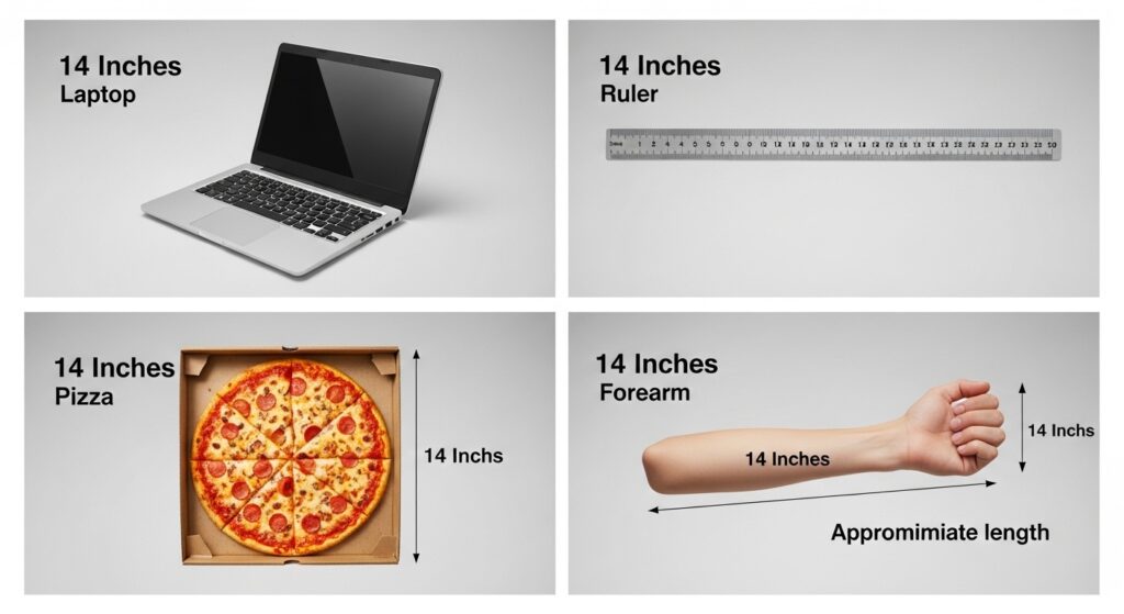 How Big is 14 Inches: 14 Common Things That Are 14 Inches Long How Big is 14 Inches