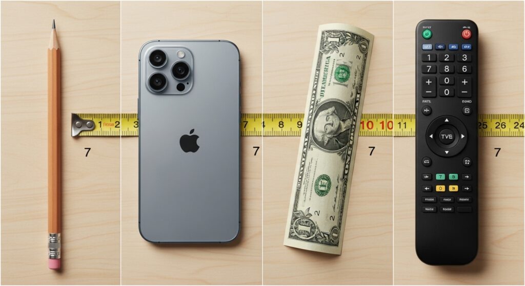 14 Common Things That Are 7 Inches Long 7 Inches