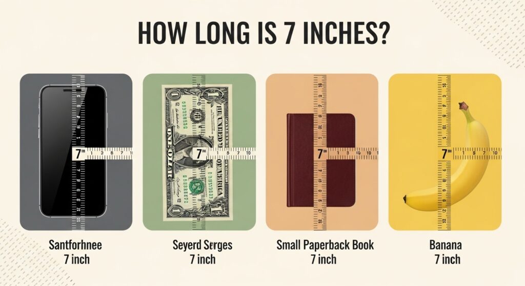 How Long is 7 Inches? 15 Common Things That Are 7 Inches Long How Long is 7 Inches?