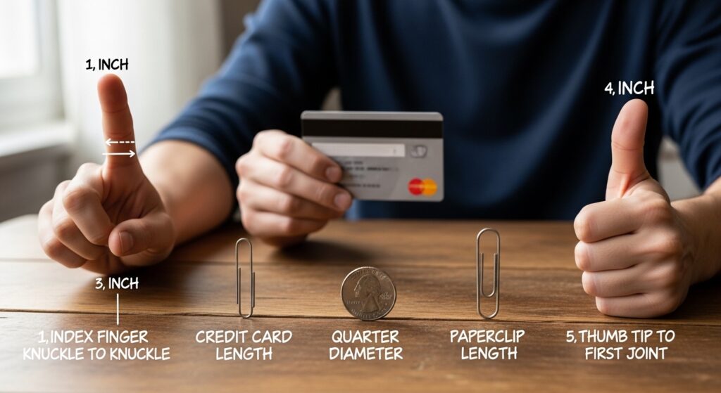 Inches Without a Ruler