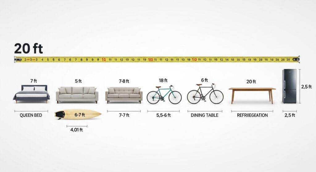 20 Feet in Everyday Objects and Furniture