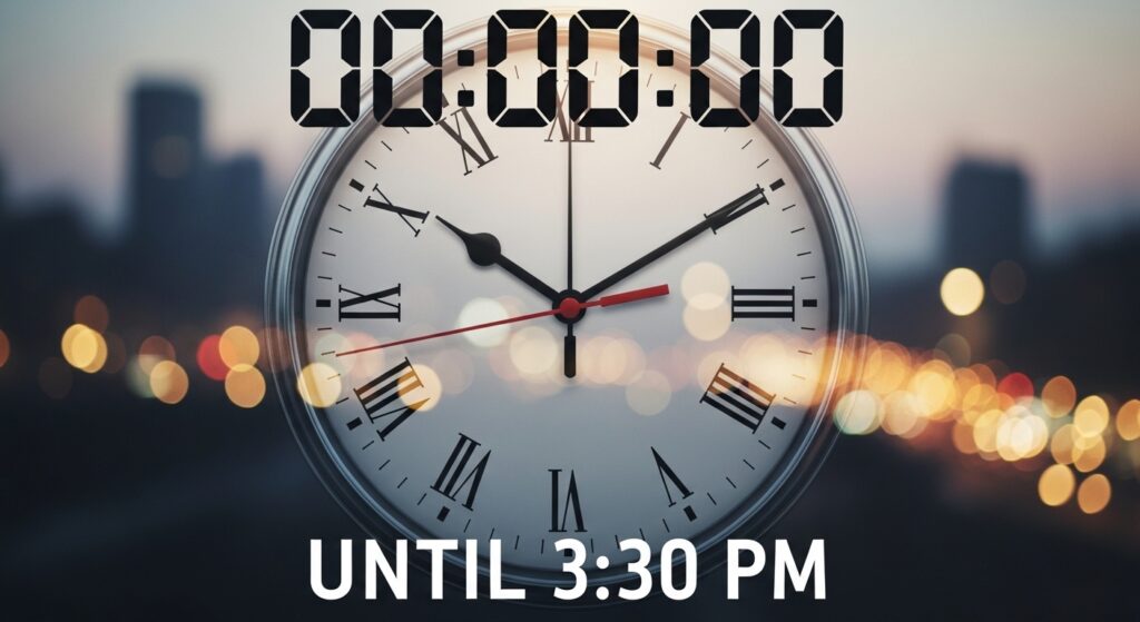 Until 3:30 PM