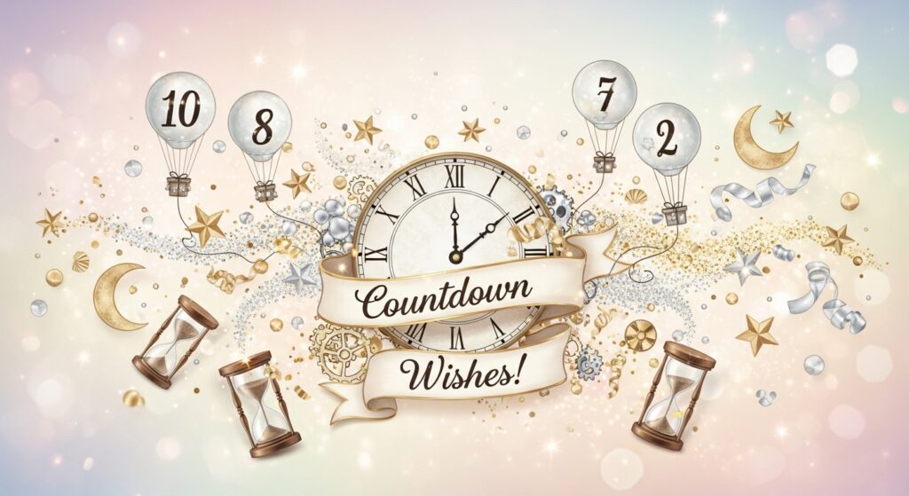 Creative Countdown Wishes