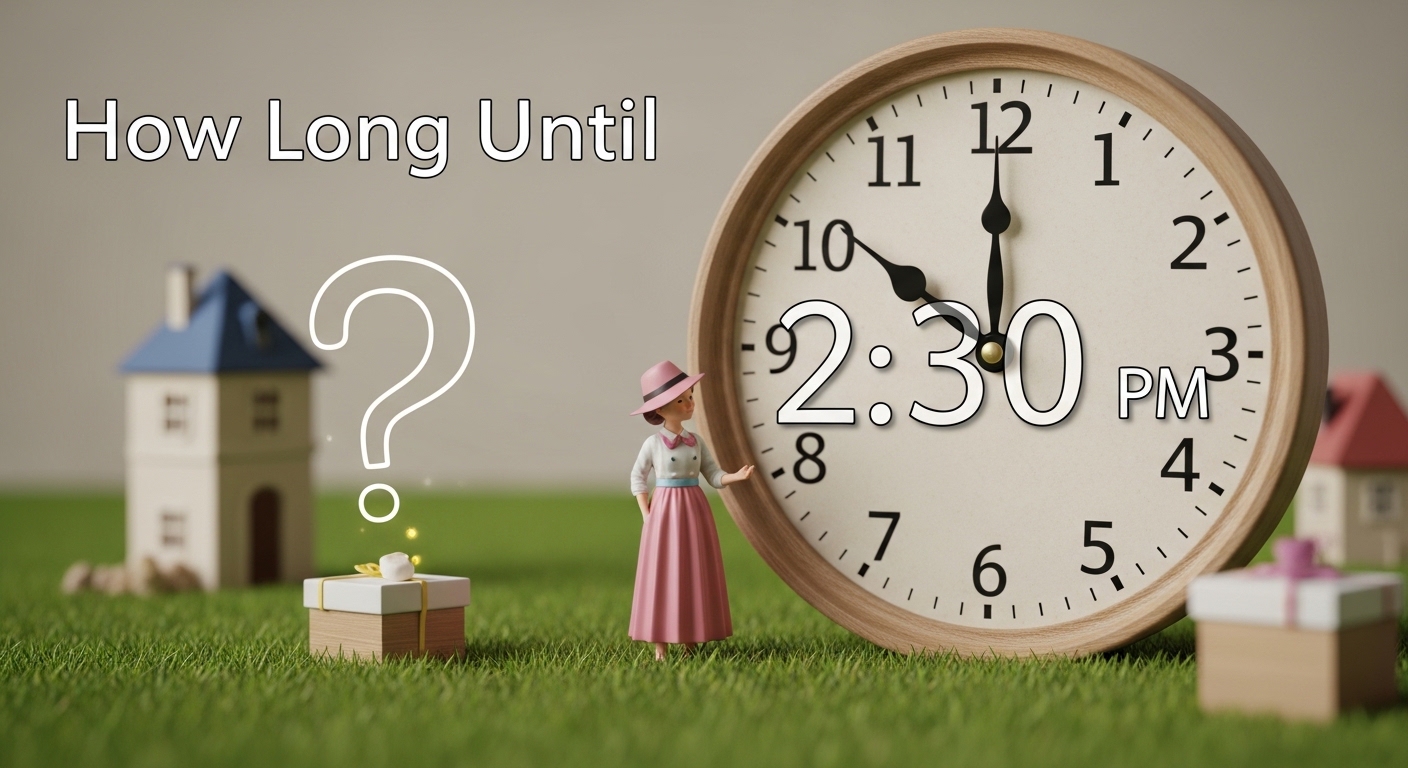 How Long Until 2:30 PM? A Creative Countdown Experience