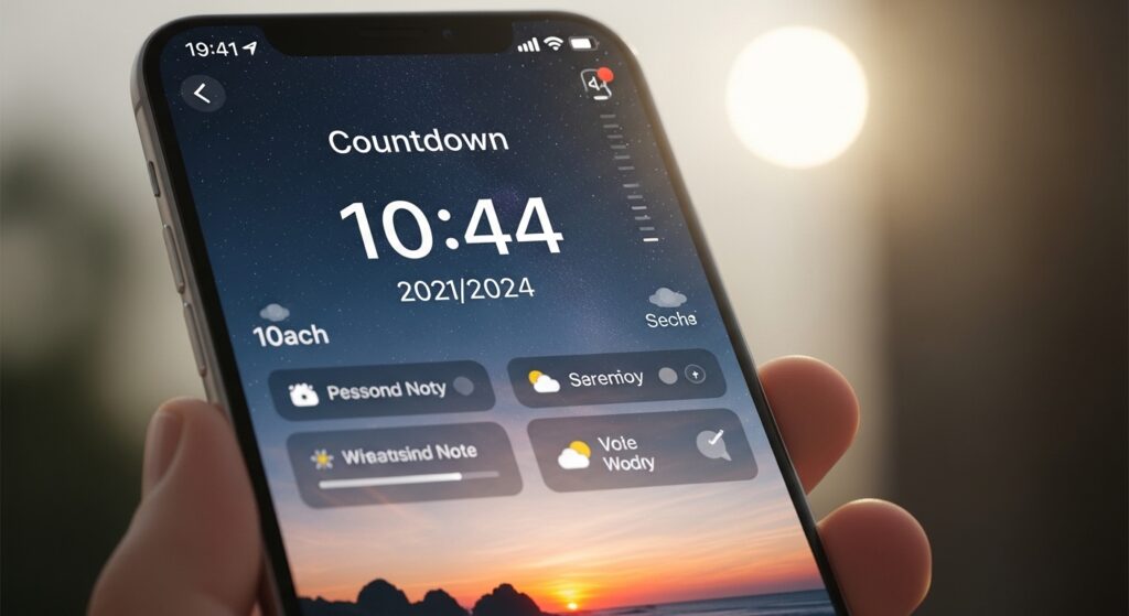 Your Countdown Experience