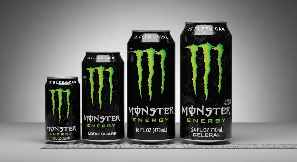 Monster Can Dimensions: Standard & Size Variants Monster Can Dimensions