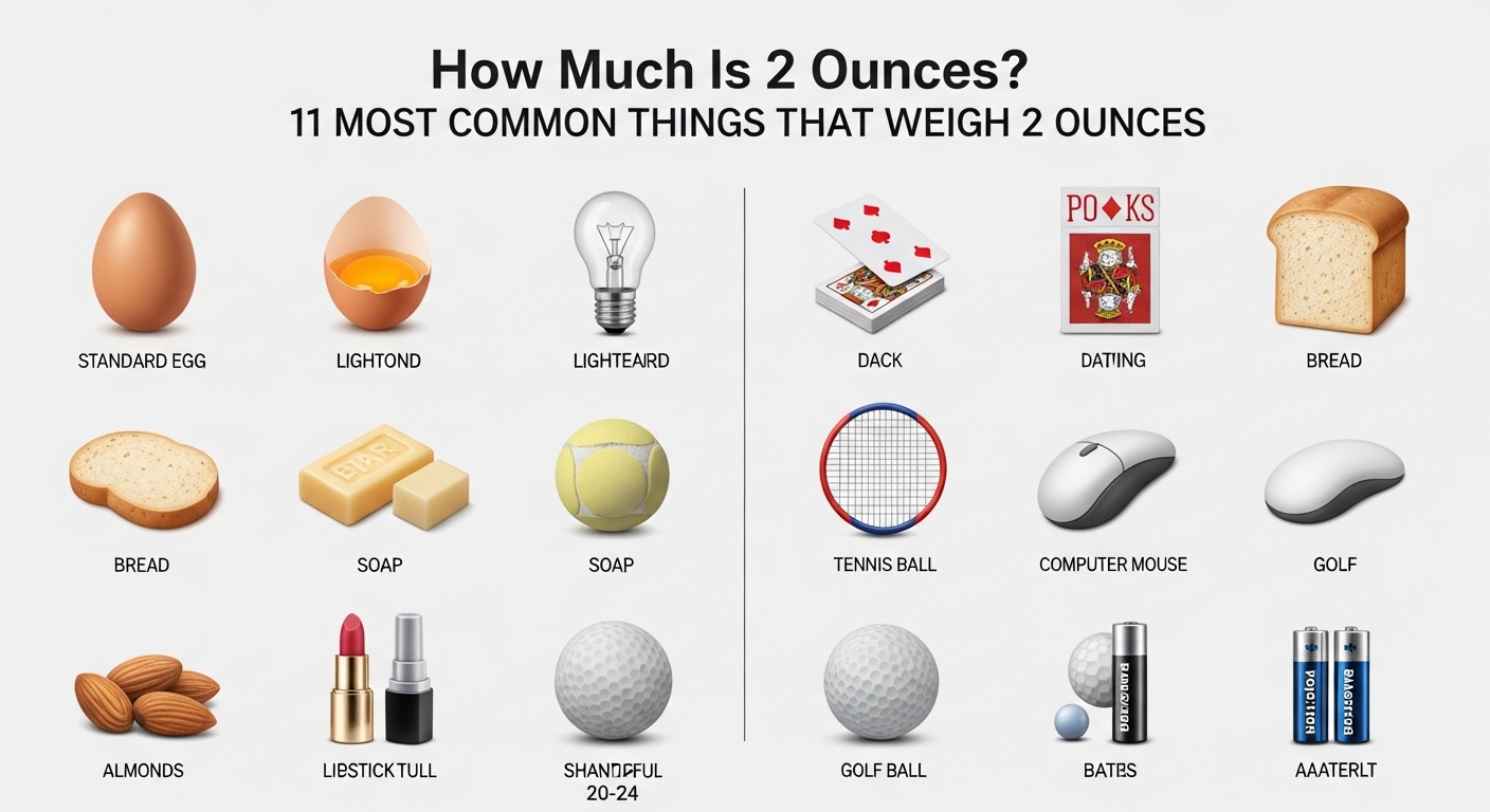 How Much Is 2 Ounces