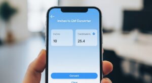 Inches to CM Converter