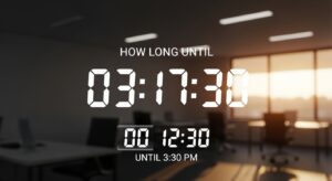 How Long Until 3:30 PM