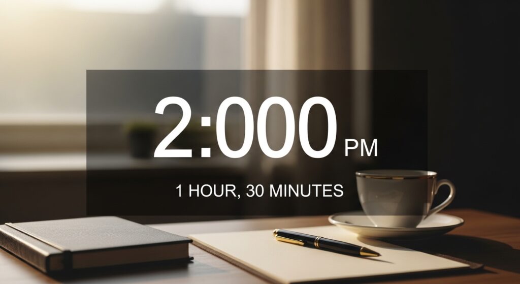 Until 2:00 PM