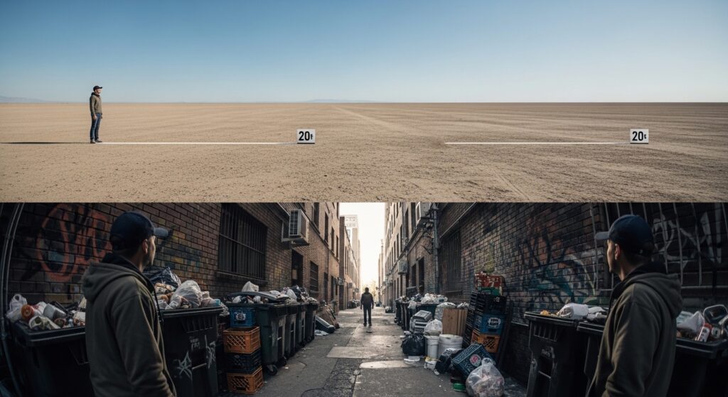 Why 20 Feet Feels Different