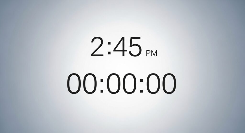 How Long Until 2:45 PM 2:45 PM