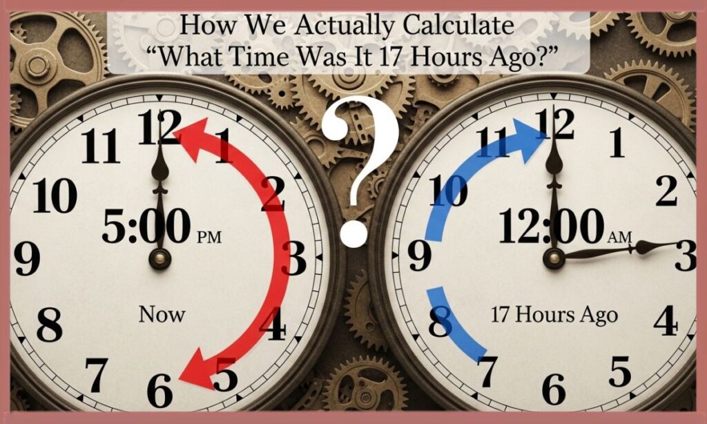 17 Hours Ago?